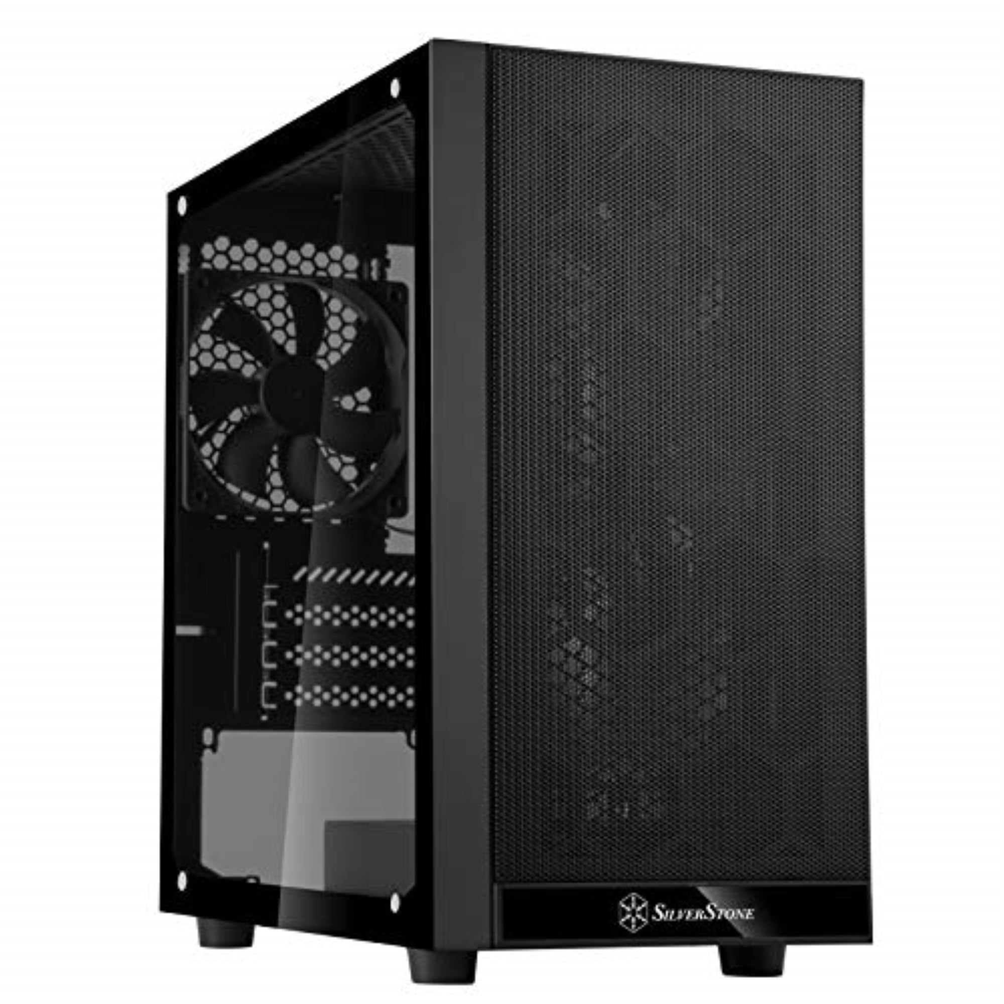 PS15B-PRO,Black, Plastic Bezel, Steel Body, M-ATX M/B,3.5'' x1, 2.5'' x3, 2120mm ARGB front fan, 1120mm rear fan slot, 2 x 120/1